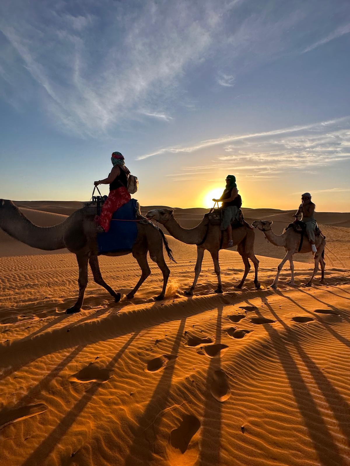 Moroccan desert landscape